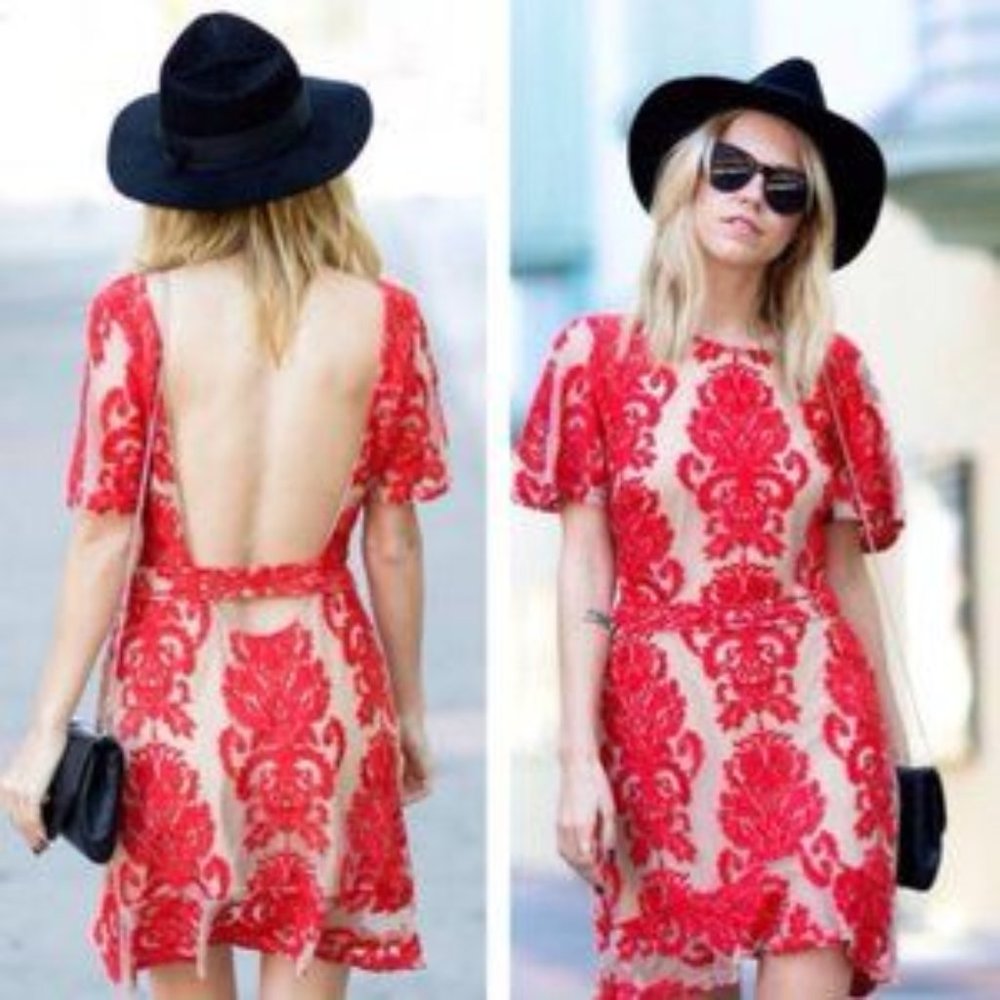 🎉HPx2🎉For Love & Lemons San Marcos Lace Mini Dress